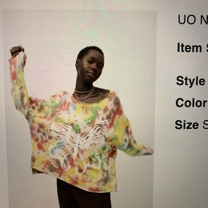 UO Nova Butterfly Pullover Sweater